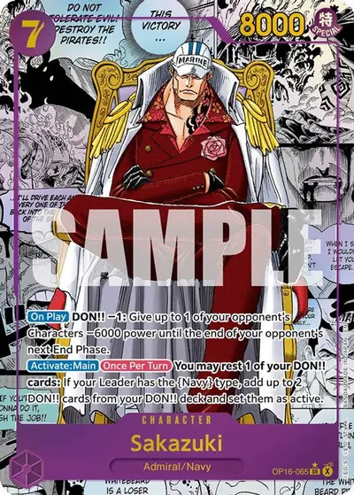 Sakazuki (Manga) OP16-065 One Piece card
