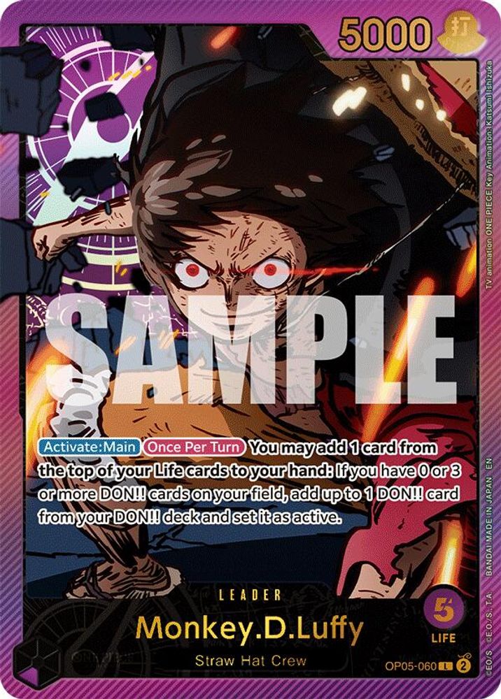 Monkey D. Luffy OP05-060 SP