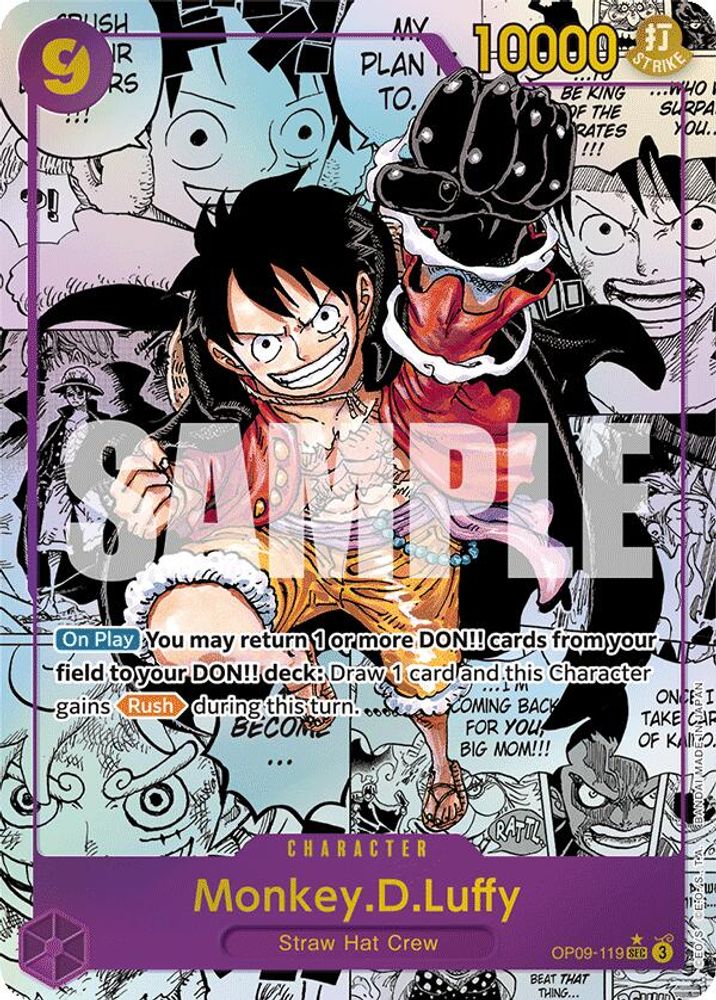 Monkey D. Luffy 119 Manga
