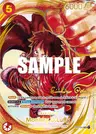 Monkey D. Luffy 012 Alternate Art Gold Stamped Signature